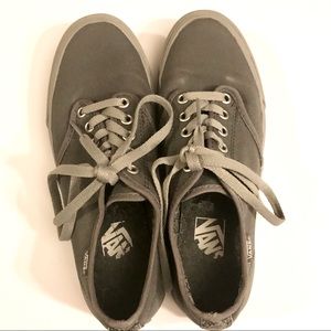 Gray on gray VANS size 7.5 women’s